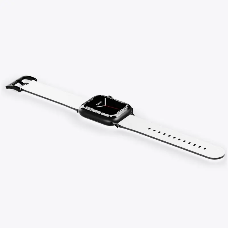 Classic Apple Watch Band - White & Black